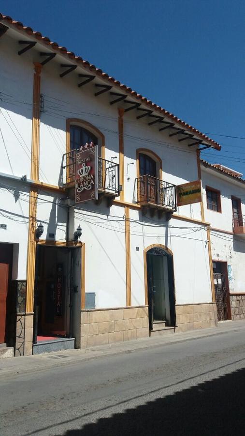 Hostal Corona Blanca Sucre Dış mekan fotoğraf